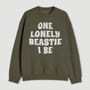 One Lonely Beastie I Be Geek Sweatshirt
