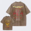 Rush Fifty Something Tour 2026 Washed T-Shirt