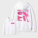 In Glock We Trust Graphic Streetwear Hoodie