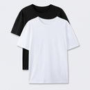Crew Neck Cotton T-Shirt 2-Pack