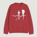 Beavis And Butthead Pulp Fiction Nerd Sweatshirt
