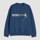 Retro Nasa Voyager Spacecraft Sweatshirt