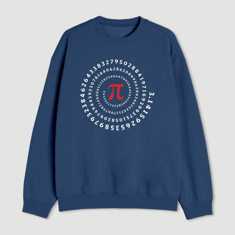 Pi Science Number Sequence Classic Sweatshirt