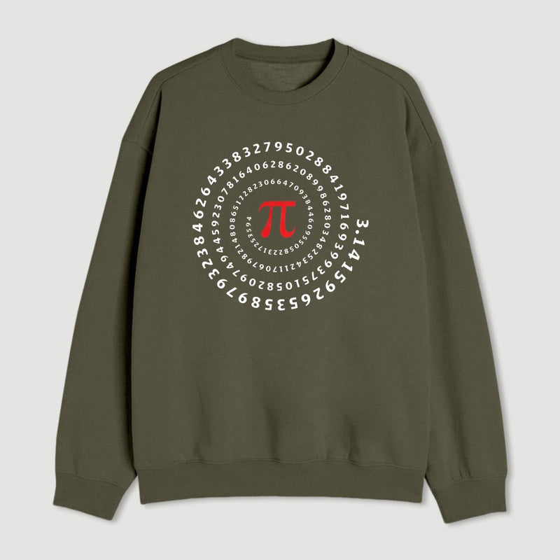 Pi Science Number Sequence Classic Sweatshirt