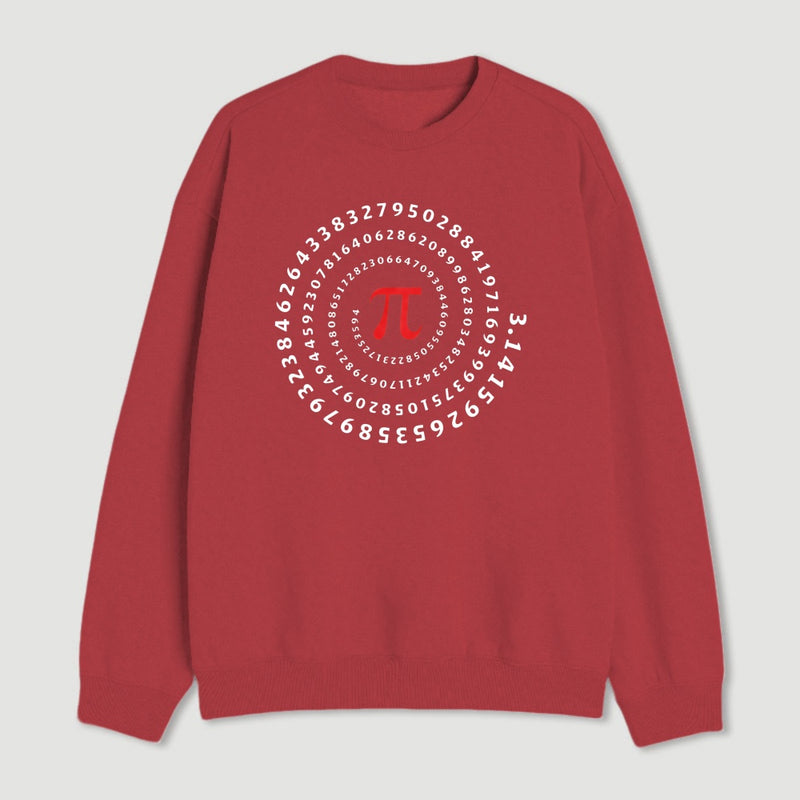 Pi Science Number Sequence Classic Sweatshirt