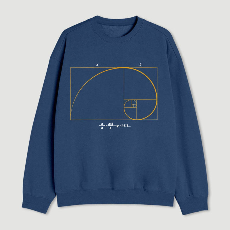 Fibonacci Math Art Science Engineer Sweatshirt