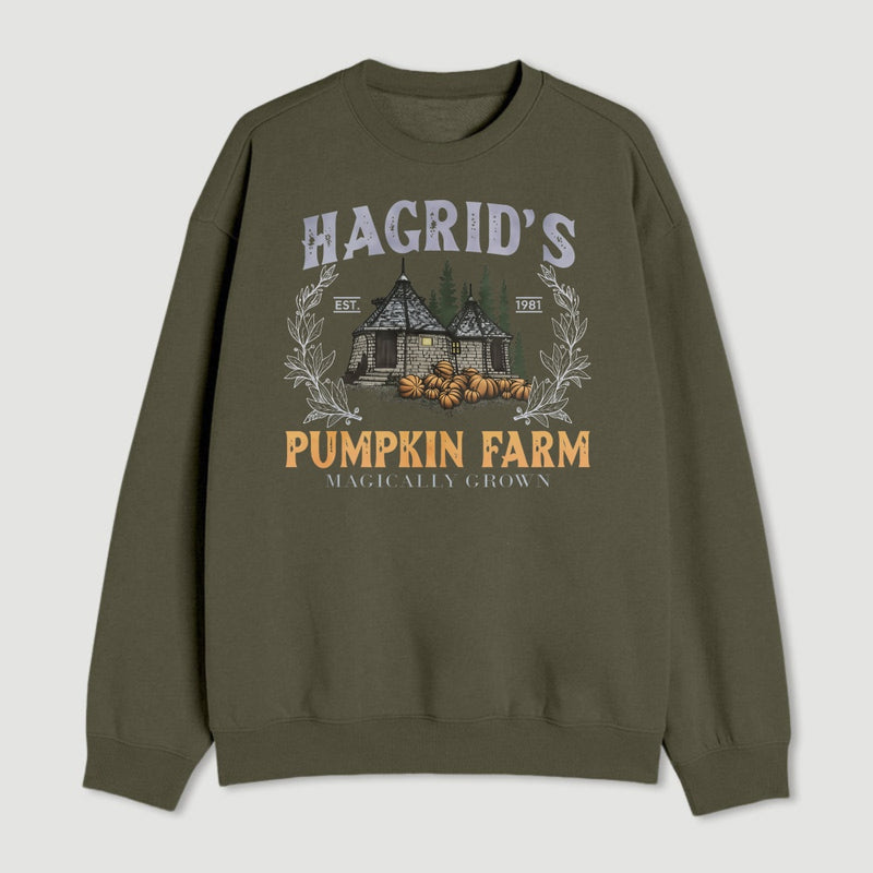 Hagrid's Pumpkin Patch Vintage Fall Halloween Sweatshirt