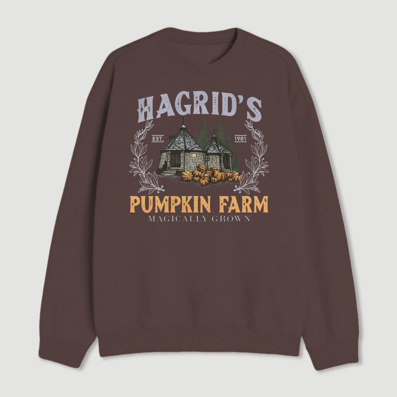 Hagrid's Pumpkin Patch Vintage Fall Halloween Sweatshirt