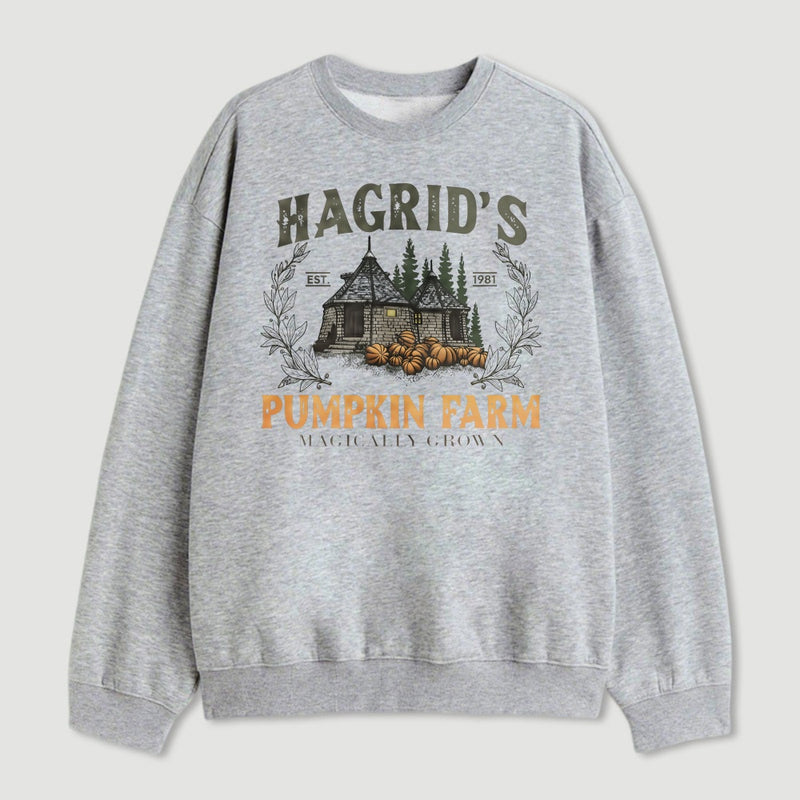 Hagrid's Pumpkin Patch Vintage Fall Halloween Sweatshirt