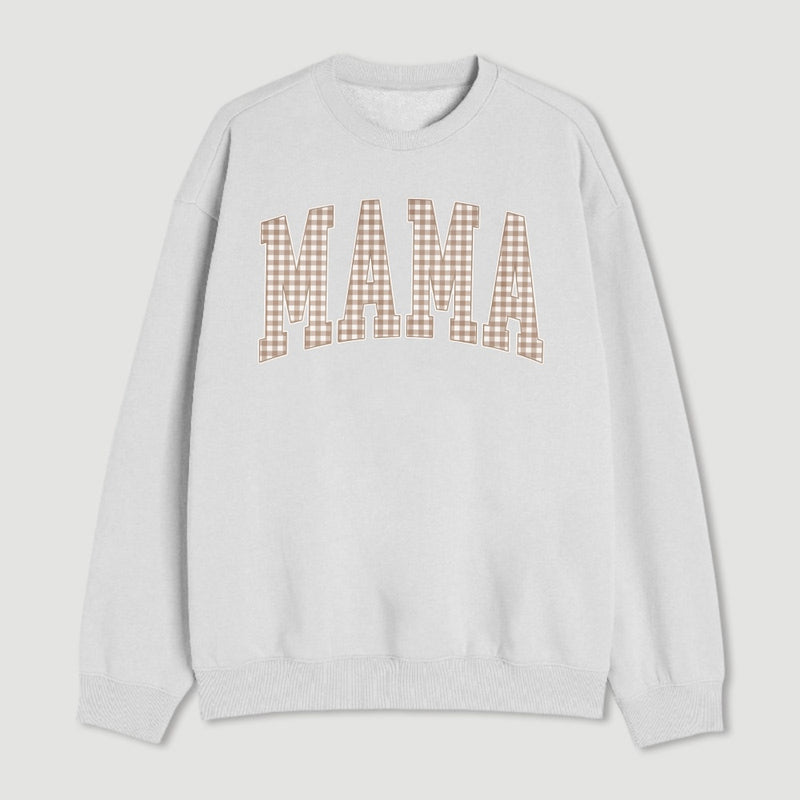 Vintage Gingham Mama Sweatshirt Mothers Day Gift