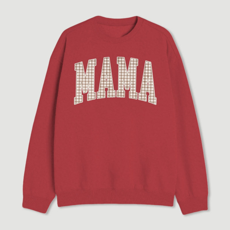 Vintage Gingham Mama Sweatshirt Mothers Day Gift