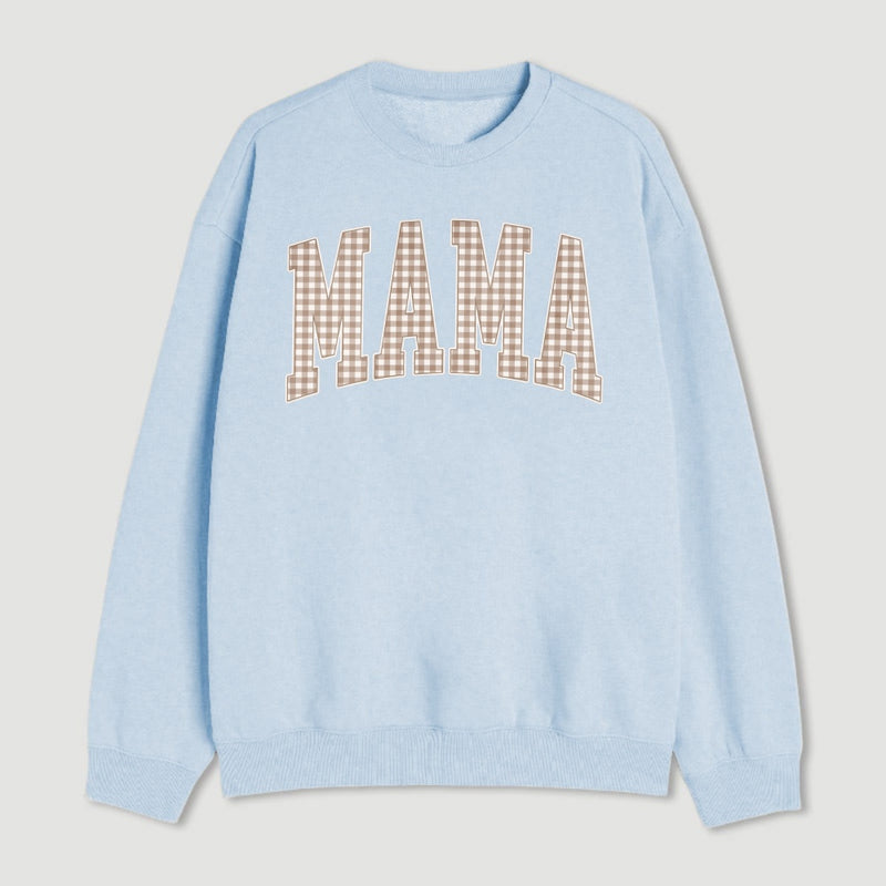 Vintage Gingham Mama Sweatshirt Mothers Day Gift