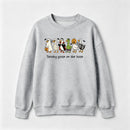 Spooky Goose on the Loose Funny Halloween Sweatshirt