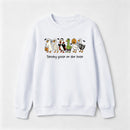 Spooky Goose on the Loose Funny Halloween Sweatshirt
