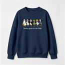 Spooky Goose on the Loose Funny Halloween Sweatshirt