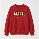 Spooky Goose on the Loose Funny Halloween Sweatshirt
