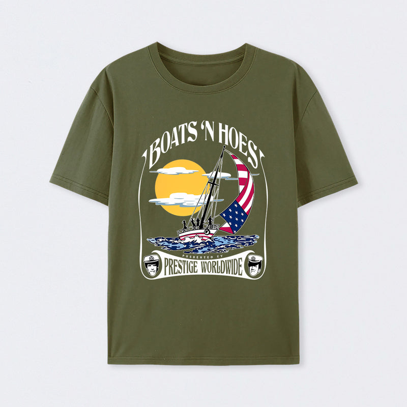 Boats N Hoez Summer Step Brothers Movie T-Shirt