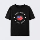 America 250Th Anniversary Patriotic Usa Flag Graphic T-Shirt
