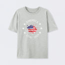 America 250Th Anniversary Patriotic Usa Flag Graphic T-Shirt