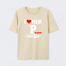 I Love Her Funny Couples Matching T-Shirt