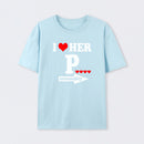 I Love Her Funny Couples Matching T-Shirt