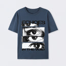 Men's Echoes Cropped T-Shirt