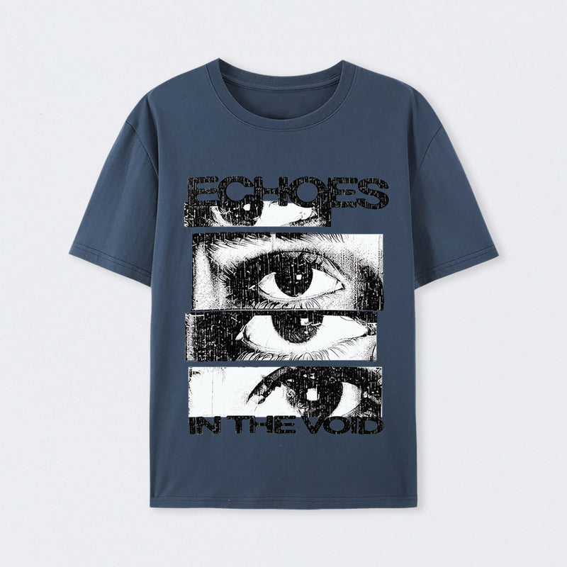 Men's Echoes Cropped T-Shirt