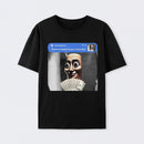 There is movement at your front door Tung Tung Tung Sahur meme cotton T-shirt