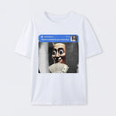 There is movement at your front door Tung Tung Tung Sahur meme cotton T-shirt