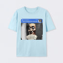 There is movement at your front door Tung Tung Tung Sahur meme cotton T-shirt