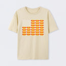 Hot Dog American Flag July 4th Patriotic Summer BBQ Funny T-Shirt