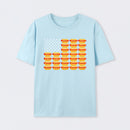 Hot Dog American Flag July 4th Patriotic Summer BBQ Funny T-Shirt
