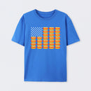 Hot Dog American Flag July 4th Patriotic Summer BBQ Funny T-Shirt