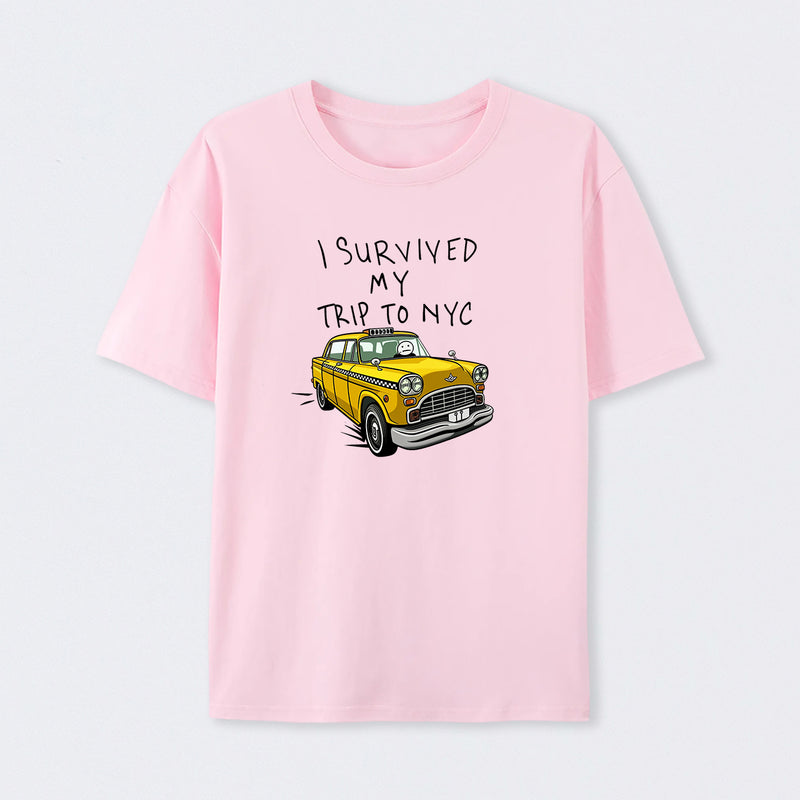 I Survived My Trip to New York Holiday Design T-Shirt