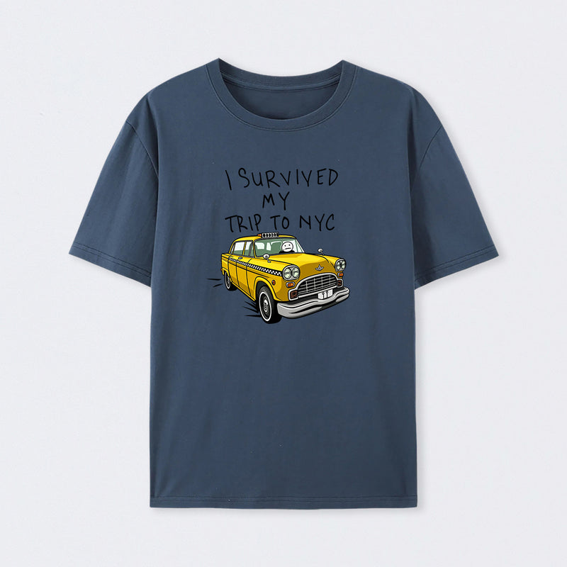 I Survived My Trip to New York Holiday Design T-Shirt