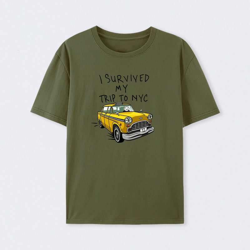 I Survived My Trip to New York Holiday Design T-Shirt