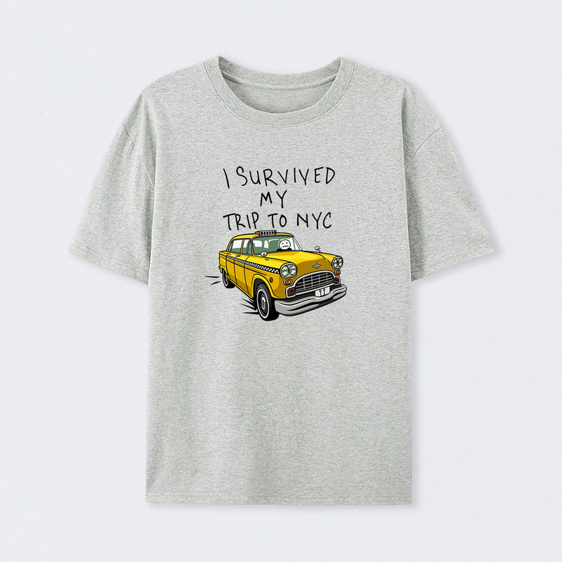 I Survived My Trip to New York Holiday Design T-Shirt