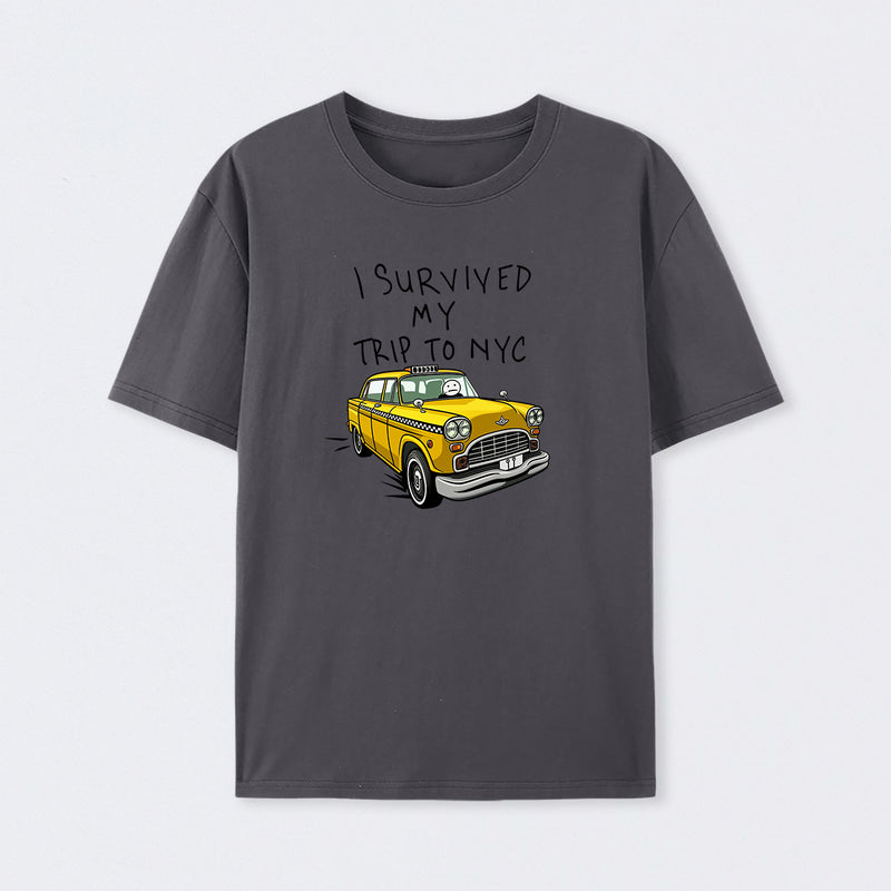I Survived My Trip to New York Holiday Design T-Shirt