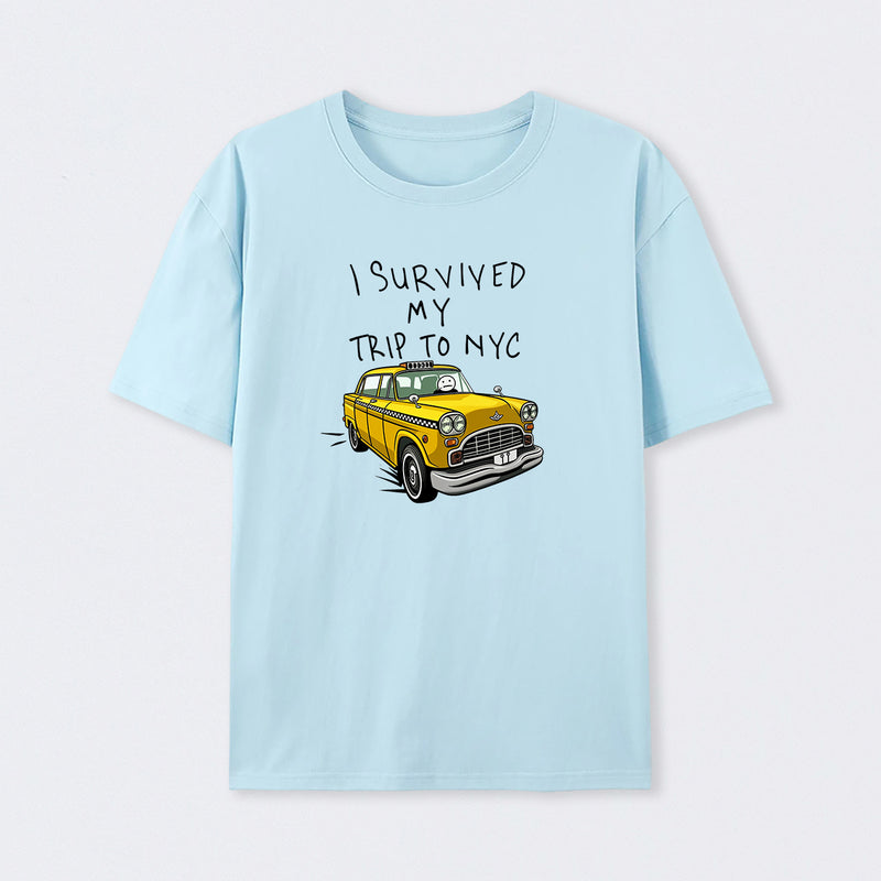 I Survived My Trip to New York Holiday Design T-Shirt