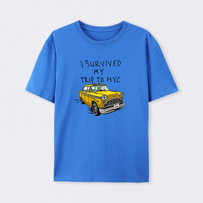 I Survived My Trip to New York Holiday Design T-Shirt