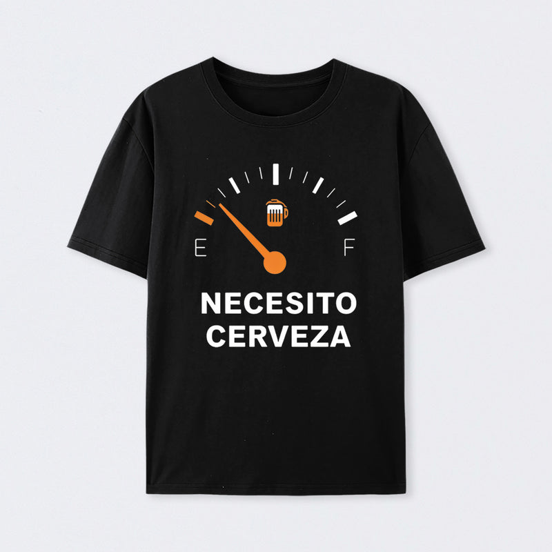 Regular Fit Letter Graphic Round Neck T-Shirt