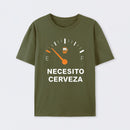 Regular Fit Letter Graphic Round Neck T-Shirt