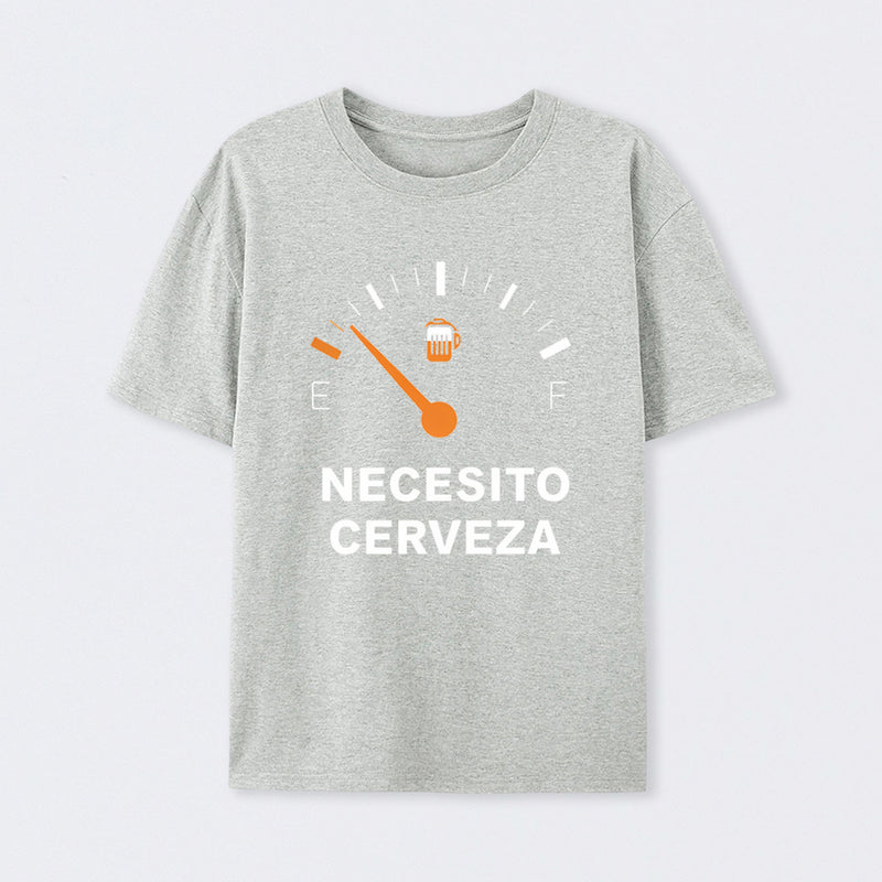 Regular Fit Letter Graphic Round Neck T-Shirt