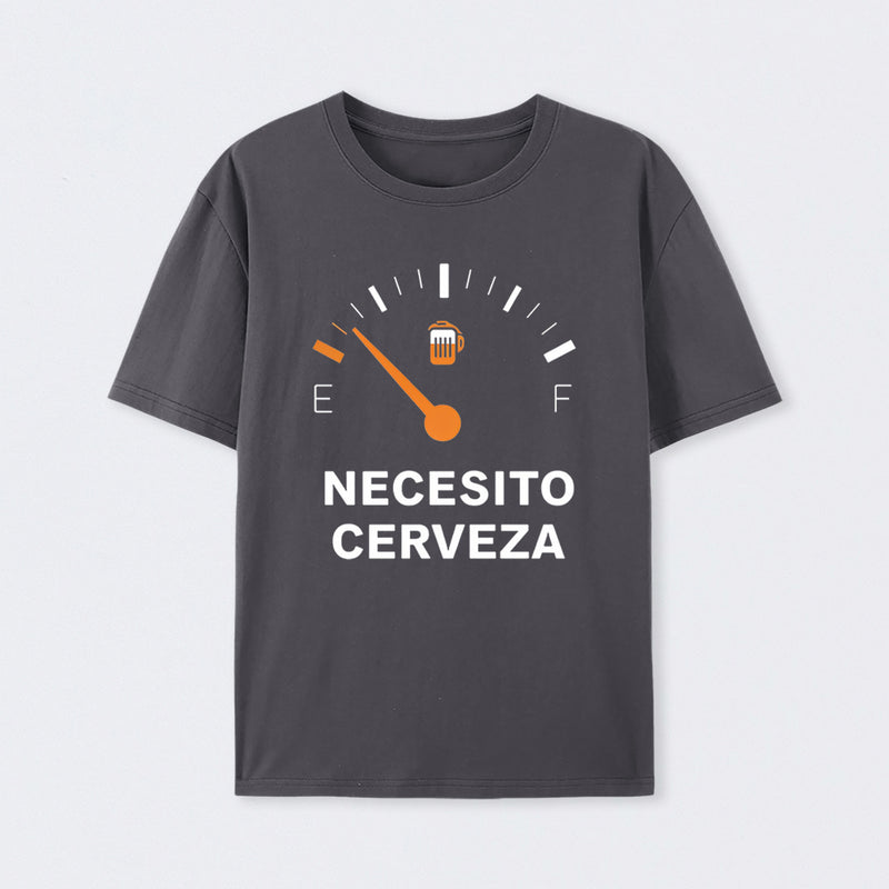 Regular Fit Letter Graphic Round Neck T-Shirt