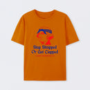 Stay Strapped or Get Clapped Funny 4th of July T-Shirt
