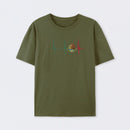 Mexico Heartbeat EKG Pulse Mexican Pride Emblem T-Shirt