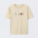 Mexico Heartbeat EKG Pulse Mexican Pride Emblem T-Shirt