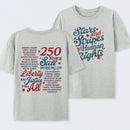 Stars and Stripes and Human Rights T-Shirt