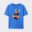 Bold Nautical Design with Pirate Ship Treasure T-Shirt