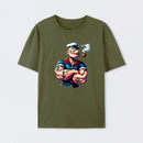 Bold Nautical Design with Pirate Ship Treasure T-Shirt